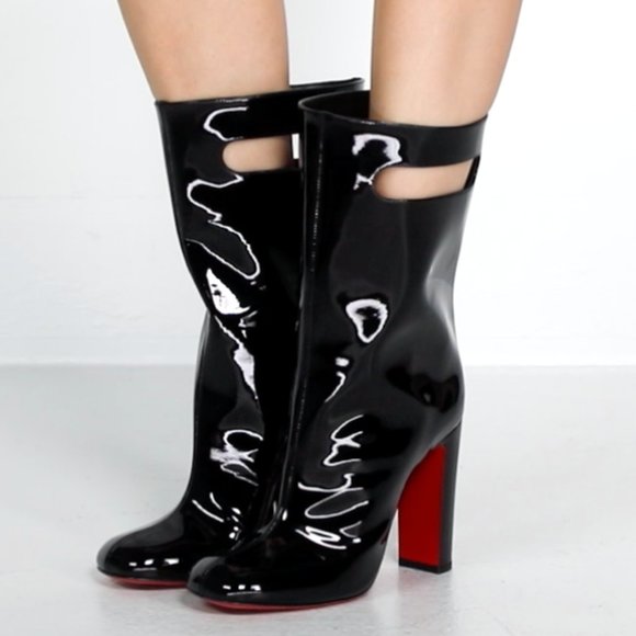 Christian Louboutin Bag Bootie 100 37/7 - Picture 2 of 8